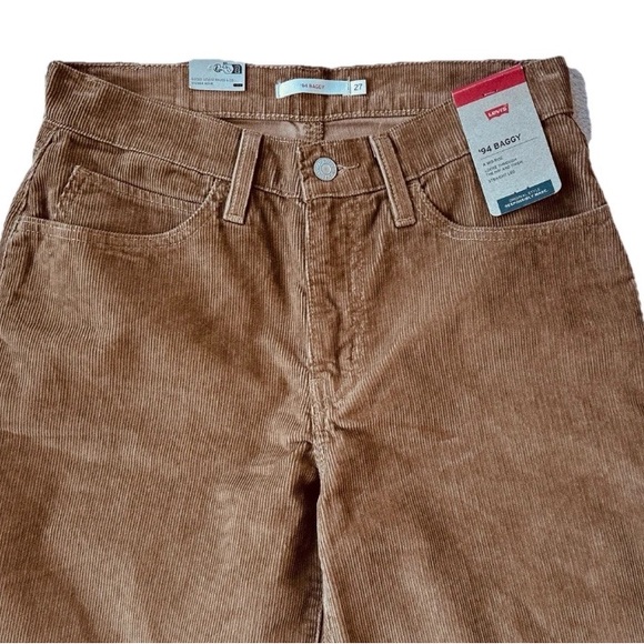 Levi's Women's '94 Baggy Corduroy Pants 30x33 - Picture 5 of 7
